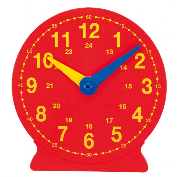 Standing Teaching Clock Gigo Teaching Aids Mainan Kreatif