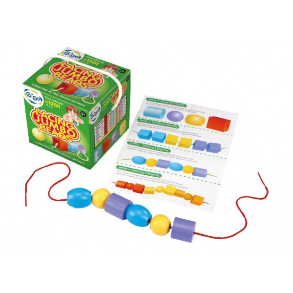 Lacing Jumbo Beads - Gigo Teaching Aid